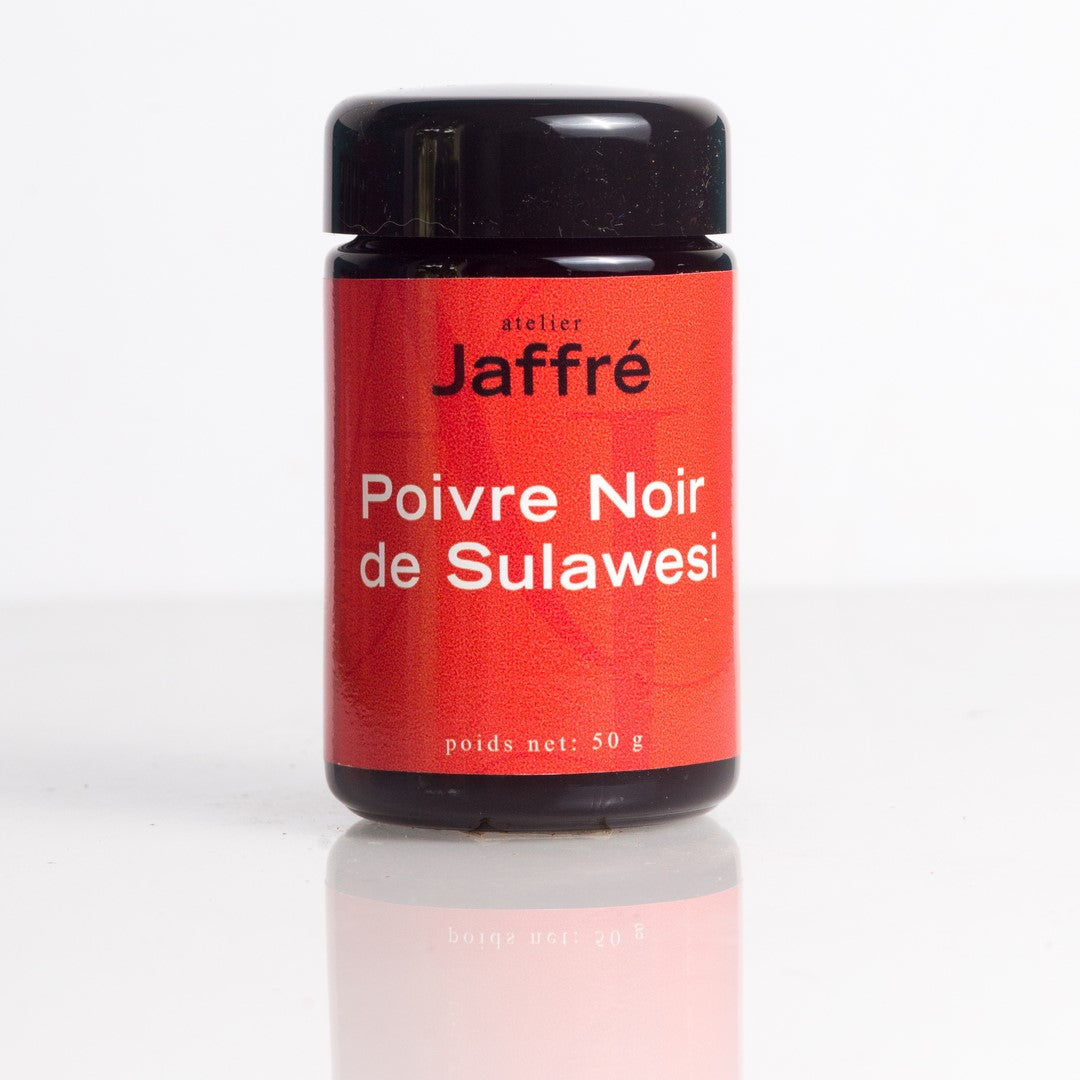 poivre noir Sulawesi Atelier Jaffré